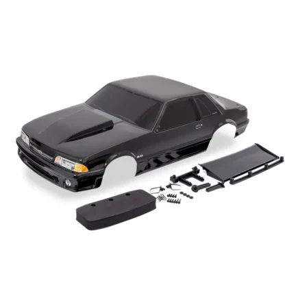9421A Traxxas Body, Ford Mustang, Fox Body, Black - Little Painter Art | Exploring the Endless Possibilities of Art Discount