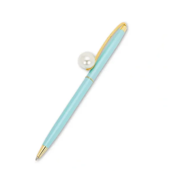 Abbott Ballpoint Pen Pearl Accented - Turquoise - Little Painter Art | Exploring the Endless Possibilities of Art Shop