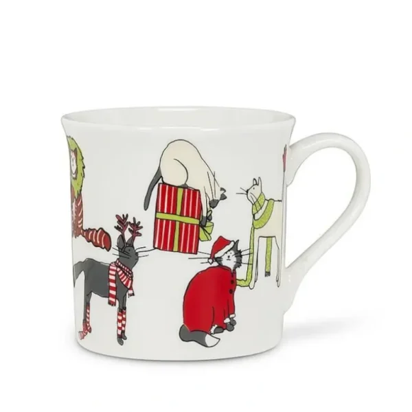 Abbott Bone China Mug 12oz Holicats - Little Painter Art | Exploring the Endless Possibilities of Art Clearance