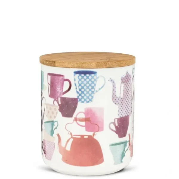 Abbott Canister, Small - Coffee Time - Little Painter Art | Exploring the Endless Possibilities of Art Outlet