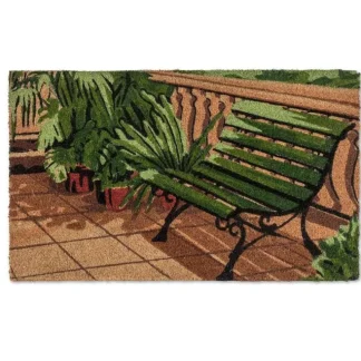 Abbott Doormat - Bench Scene - Little Painter Art | Exploring the Endless Possibilities of Art Store