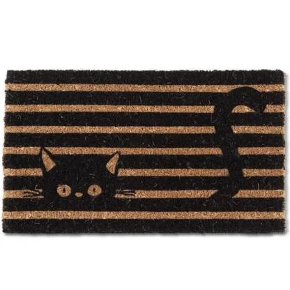 Abbott Doormat - Peeking Cat - Little Painter Art | Exploring the Endless Possibilities of Art Best