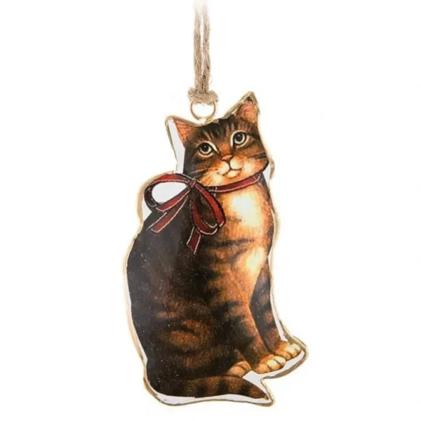 Abbott Hanging Ornament - Cat - Little Painter Art | Exploring the Endless Possibilities of Art Outlet