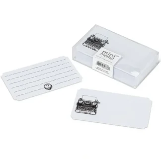 Abbott Mini Memo Notecards 50pk - Typewriter - Little Painter Art | Exploring the Endless Possibilities of Art Outlet