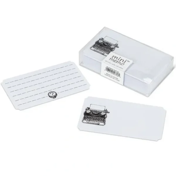 Abbott Mini Memo Notecards 50pk - Typewriter - Little Painter Art | Exploring the Endless Possibilities of Art Outlet