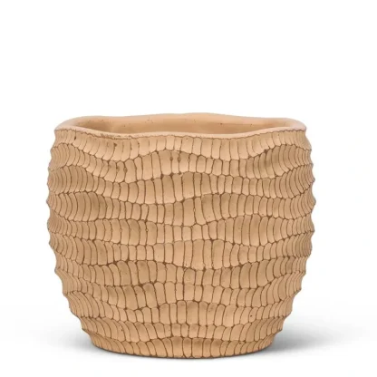 Abbott Planter - Medium Ridged Pattern - Little Painter Art | Exploring the Endless Possibilities of Art Outlet