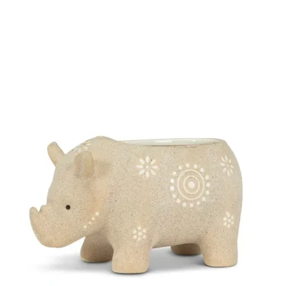 Abbott Planter - Rhino Shaped - Little Painter Art | Exploring the Endless Possibilities of Art Cheap