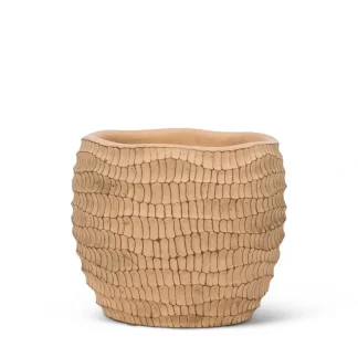 Abbott Planter - Small Ridged Pattern - Little Painter Art | Exploring the Endless Possibilities of Art Cheap