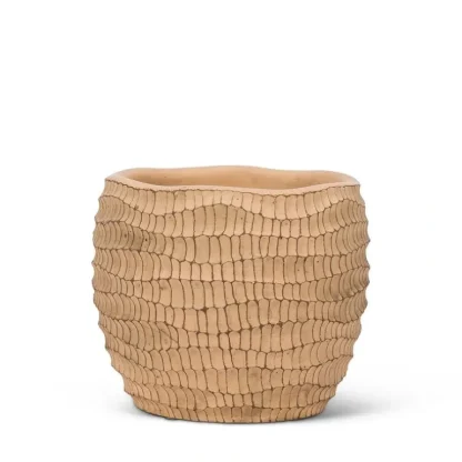 Abbott Planter - Small Ridged Pattern - Little Painter Art | Exploring the Endless Possibilities of Art Cheap