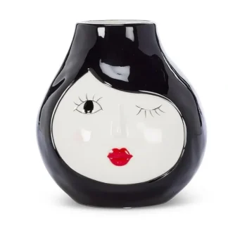Abbott Planter - Winking Woman - Little Painter Art | Exploring the Endless Possibilities of Art Flash Sale