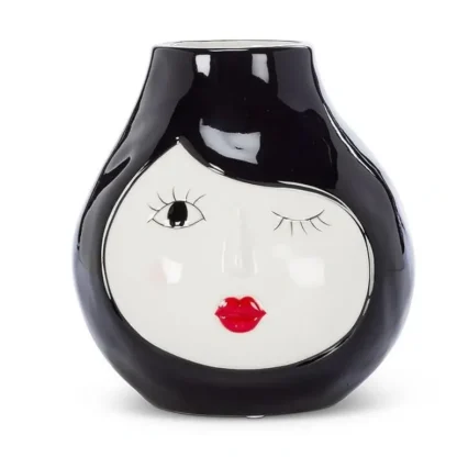 Abbott Planter - Winking Woman - Little Painter Art | Exploring the Endless Possibilities of Art Flash Sale