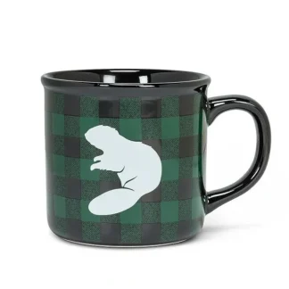 Abbott Porcelain Mug 14oz Beaver Check - Little Painter Art | Exploring the Endless Possibilities of Art Store