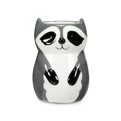 Abbott Sitting Raccoon Planter/Vase - Little Painter Art | Exploring the Endless Possibilities of Art Cheap