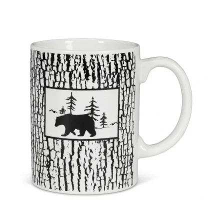 Abbott Stoneware Mug 13oz Bark and Bear - Little Painter Art | Exploring the Endless Possibilities of Art Cheap
