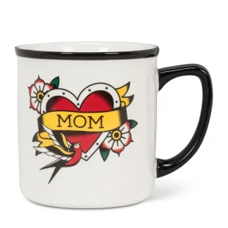 Abbott Stoneware Mug 15oz Tattoo Mom - Little Painter Art | Exploring the Endless Possibilities of Art Best