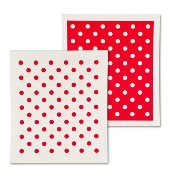 Abbott Swedish Sponge Cloth 2pk - Polka Dots - Little Painter Art | Exploring the Endless Possibilities of Art Store