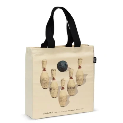 Abbott Tote Bag - 5 Pin Bowling - Little Painter Art | Exploring the Endless Possibilities of Art Sale