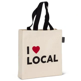 Abbott Tote Bag - I Heart Local - Little Painter Art | Exploring the Endless Possibilities of Art Store