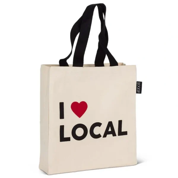 Abbott Tote Bag - I Heart Local - Little Painter Art | Exploring the Endless Possibilities of Art Store