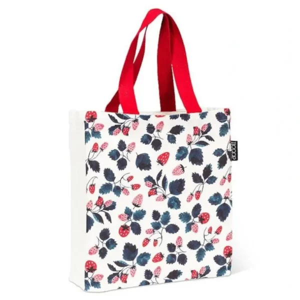 Abbott Tote Bag - Strawberries - Little Painter Art | Exploring the Endless Possibilities of Art Fashion