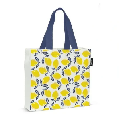 Abbott Tote Bag - Yellow Lemons - Little Painter Art | Exploring the Endless Possibilities of Art Online