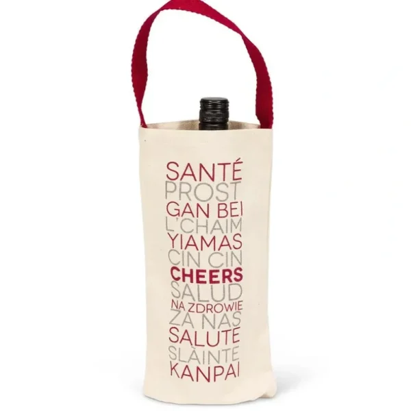 Abbott Wine Bottle Tote Bag - Cheers! - Little Painter Art | Exploring the Endless Possibilities of Art Hot