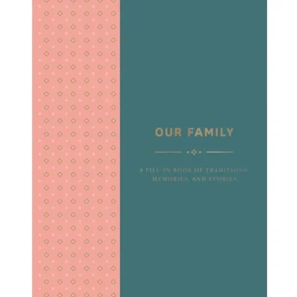 Abrams Noterie Our Family: A Fill-in Book of Traditions, Memories, and Stories - Little Painter Art | Exploring the Endless Possibilities of Art Discount