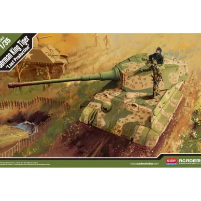 Academy 1/35 GERMAN KINGTIGER "LAST PRODUCTION" - Little Painter Art | Exploring the Endless Possibilities of Art Cheap