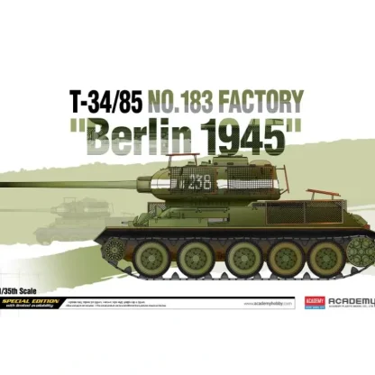 Academy 1/35 T-34/85 No.183 Factory "Berlin 1945" - Little Painter Art | Exploring the Endless Possibilities of Art Discount