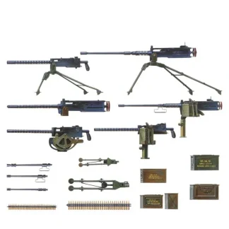 Academy 1/35 U.S. MACHINE GUN SET - Little Painter Art | Exploring the Endless Possibilities of Art Outlet