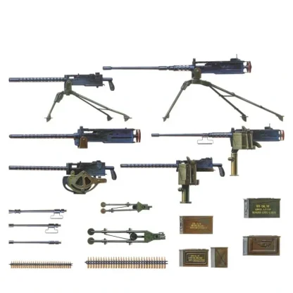 Academy 1/35 U.S. MACHINE GUN SET - Little Painter Art | Exploring the Endless Possibilities of Art Outlet