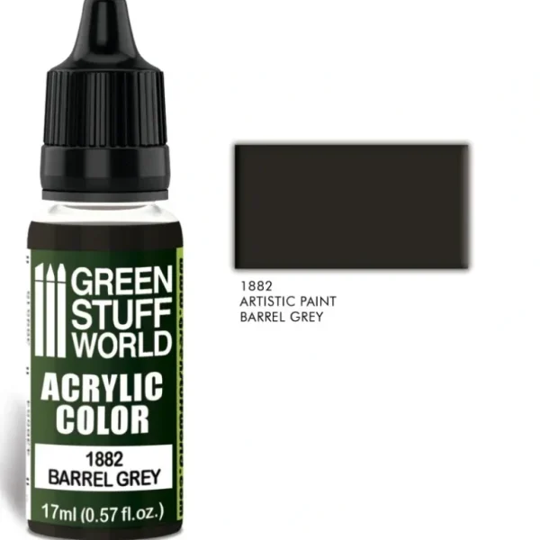 Acrylic Color BARREL GREY - Little Painter Art | Exploring the Endless Possibilities of Art Outlet