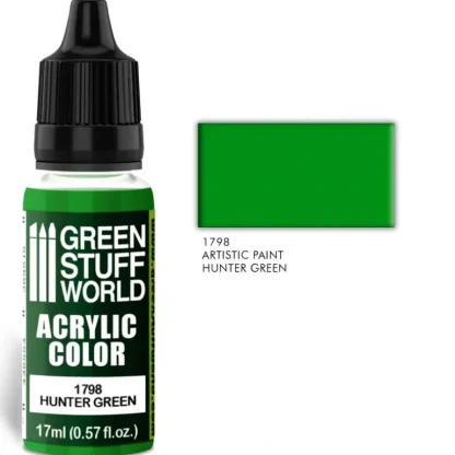 Acrylic Color HUNTER GREEN - Little Painter Art | Exploring the Endless Possibilities of Art Discount