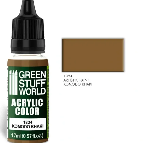 Acrylic Color KOMODO KHAKI - Little Painter Art | Exploring the Endless Possibilities of Art Cheap