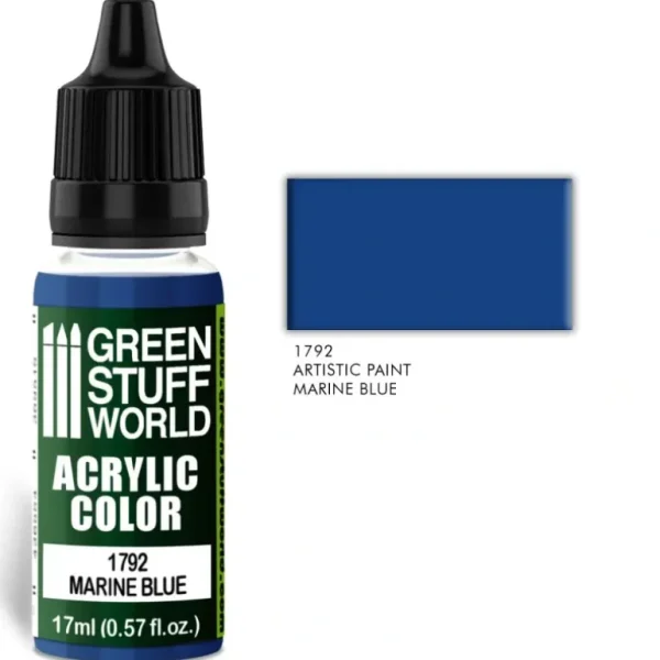 Acrylic Color MARINE BLUE - Little Painter Art | Exploring the Endless Possibilities of Art Online