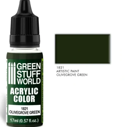 Acrylic Color OLIVEGROVE GREEN - Little Painter Art | Exploring the Endless Possibilities of Art Cheap
