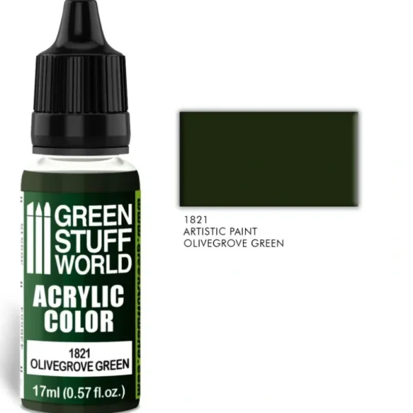 Acrylic Color OLIVEGROVE GREEN - Little Painter Art | Exploring the Endless Possibilities of Art Cheap