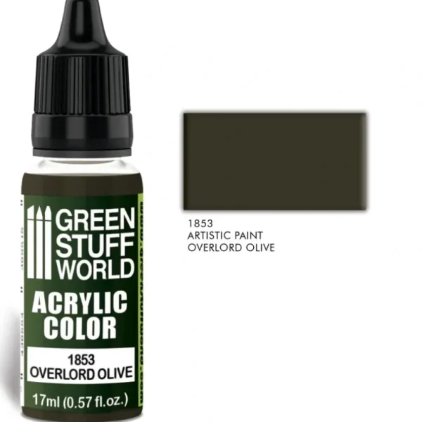 Acrylic Color OVERLORD OLIVE - Little Painter Art | Exploring the Endless Possibilities of Art Shop