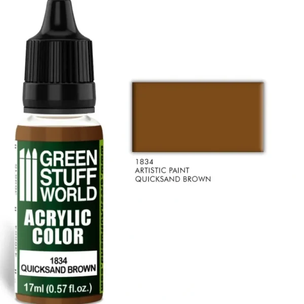 Acrylic Color QUICKSAND BROWN - Little Painter Art | Exploring the Endless Possibilities of Art Store