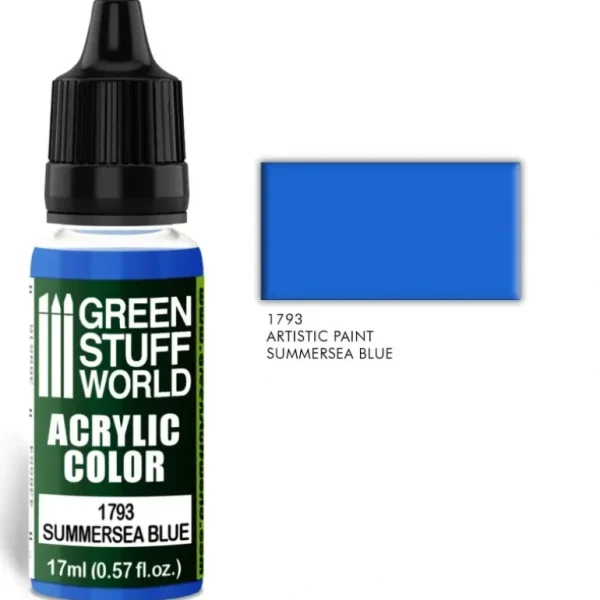 Acrylic Color SUMMERSEA BLUE - Little Painter Art | Exploring the Endless Possibilities of Art Sale