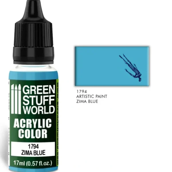 Acrylic Color ZIMA BLUE - Little Painter Art | Exploring the Endless Possibilities of Art Discount