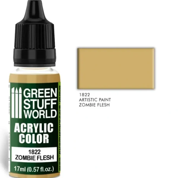 Acrylic Color ZOMBIE FLESH - Little Painter Art | Exploring the Endless Possibilities of Art Discount