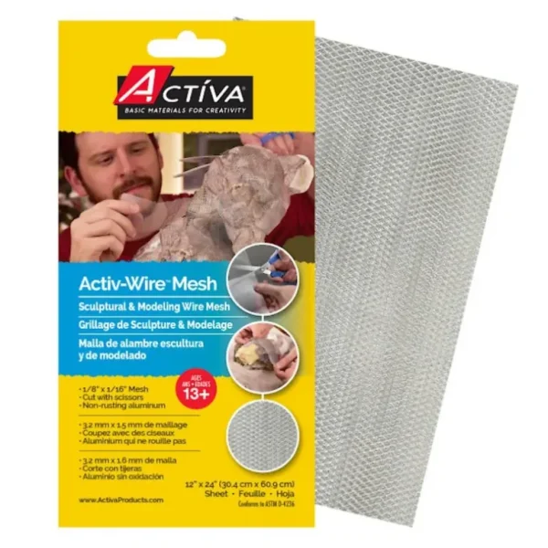 Activa Activ-Wire Mesh 1/8" x 1/16" - Little Painter Art | Exploring the Endless Possibilities of Art Best