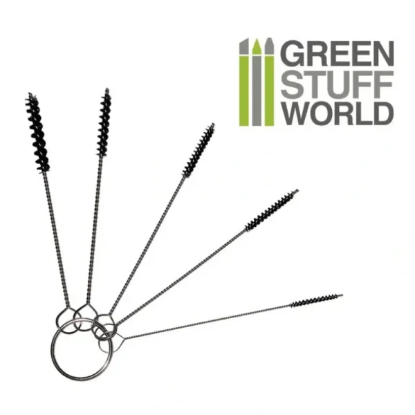 Airbrush Cleaning BRUSHES set - Little Painter Art | Exploring the Endless Possibilities of Art New