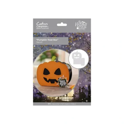 All Hallows Eve Stencil - Pumpkin Treat Box - Little Painter Art | Exploring the Endless Possibilities of Art Clearance