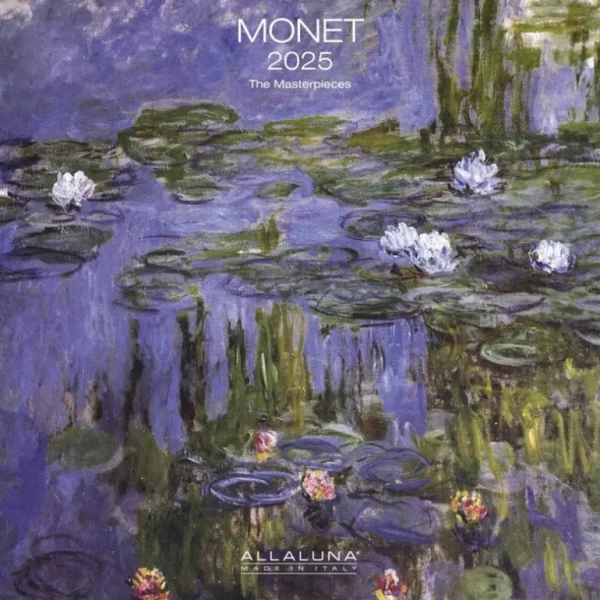 Allaluna 2025 Wall Calendar - Monet - Little Painter Art | Exploring the Endless Possibilities of Art Shop