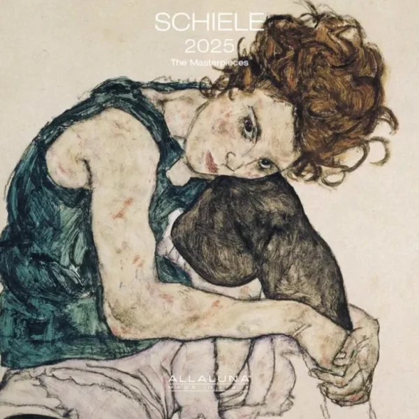 Allaluna 2025 Wall Calendar - Schiele - Little Painter Art | Exploring the Endless Possibilities of Art Fashion