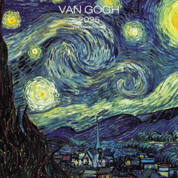 Allaluna 2025 Wall Calendar - Van Gogh - Little Painter Art | Exploring the Endless Possibilities of Art Fashion