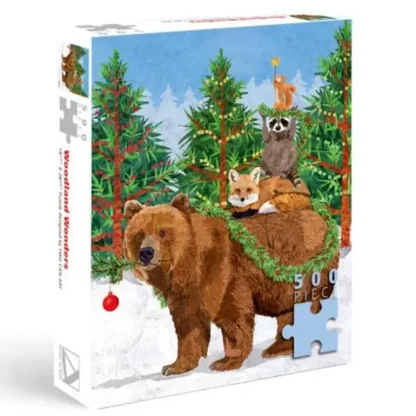 Allport Editions Puzzle 500pc Woodland Wonders - Little Painter Art | Exploring the Endless Possibilities of Art New