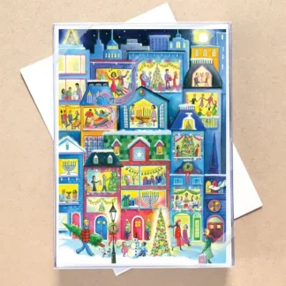 Allport Holiday Greeting Card, Happy Everything - Little Painter Art | Exploring the Endless Possibilities of Art Best Sale